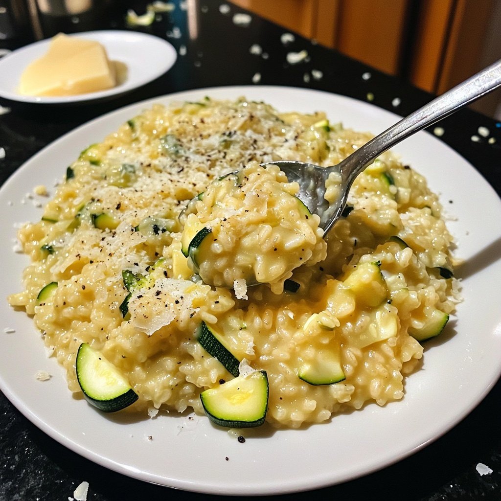 Risotto mit Zucchini