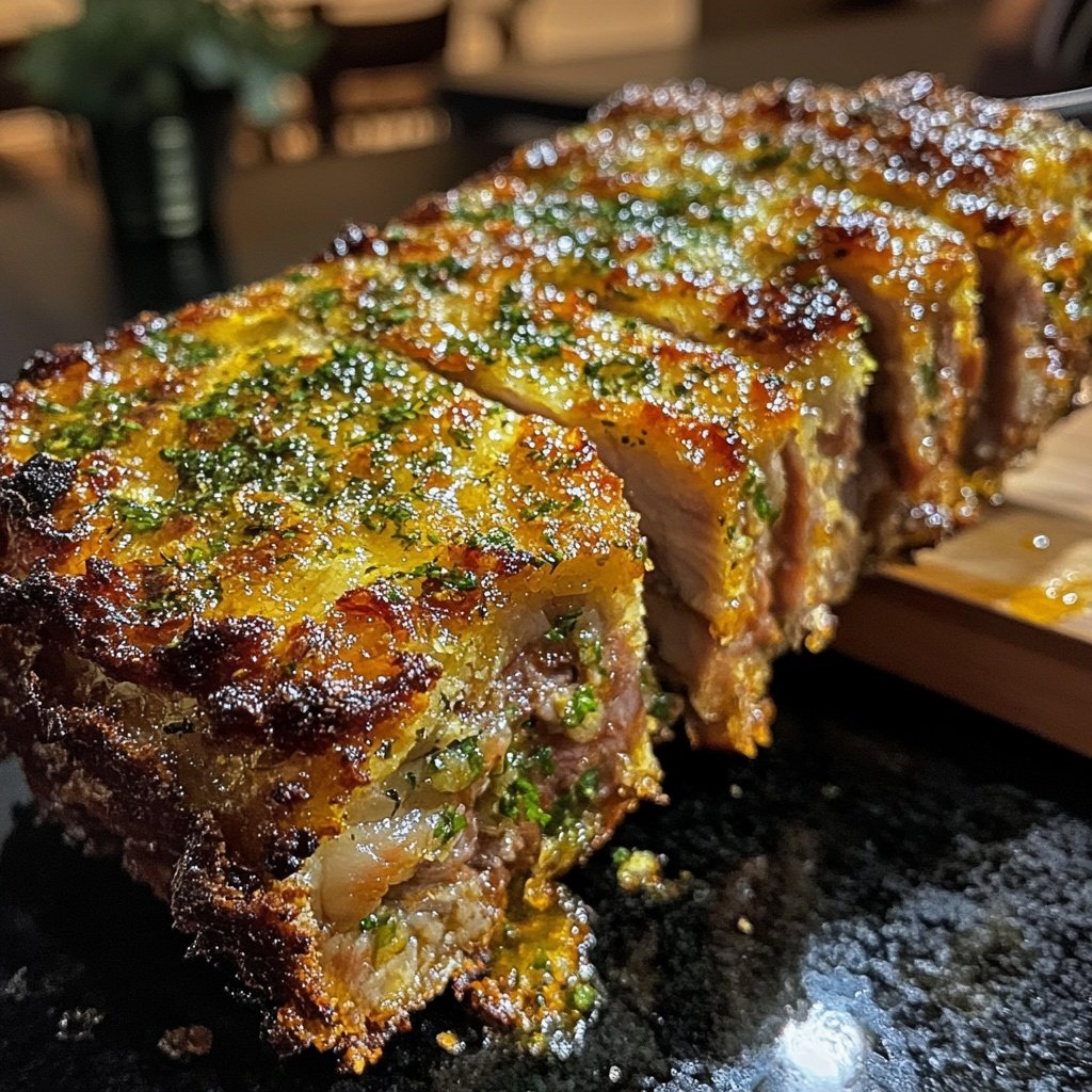 Kürbis-Ofenbraten mit Kräutern