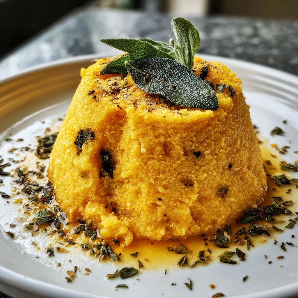 Polenta mit Kürbis und Salbei