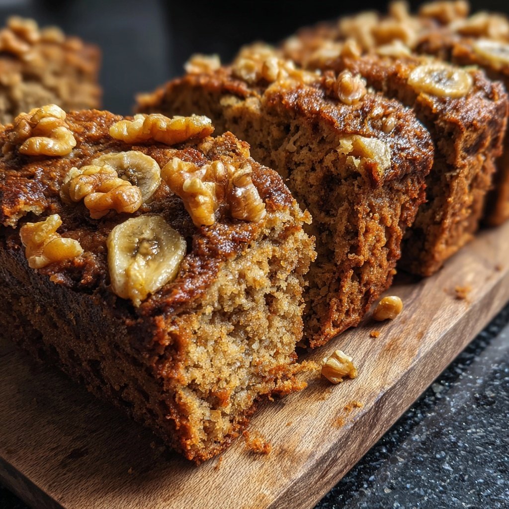 Bananenbrot mit Dinkelmehl