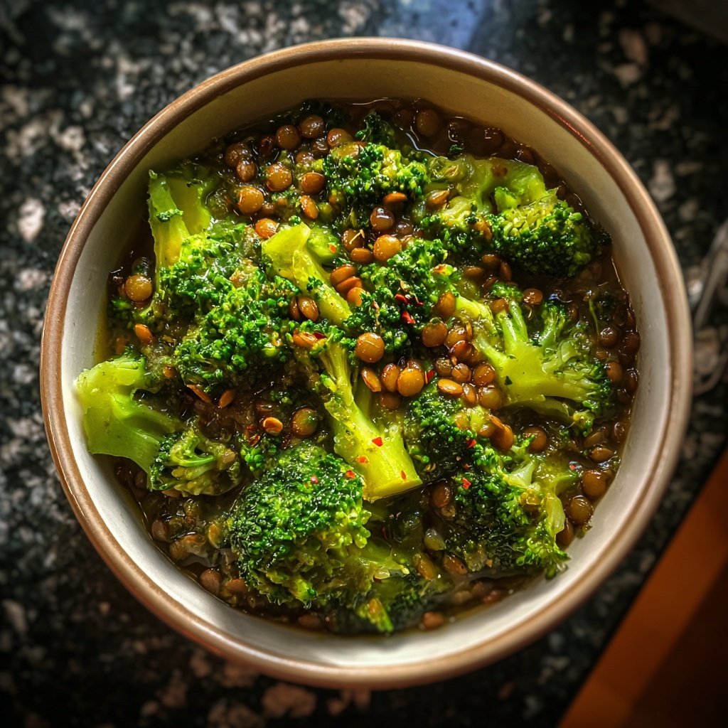 Brokkoli Linsen Eintopf